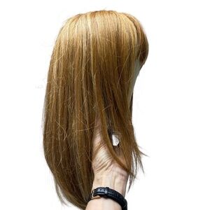 wig long with bangs SHAKE-N-GO red blonde synthetic